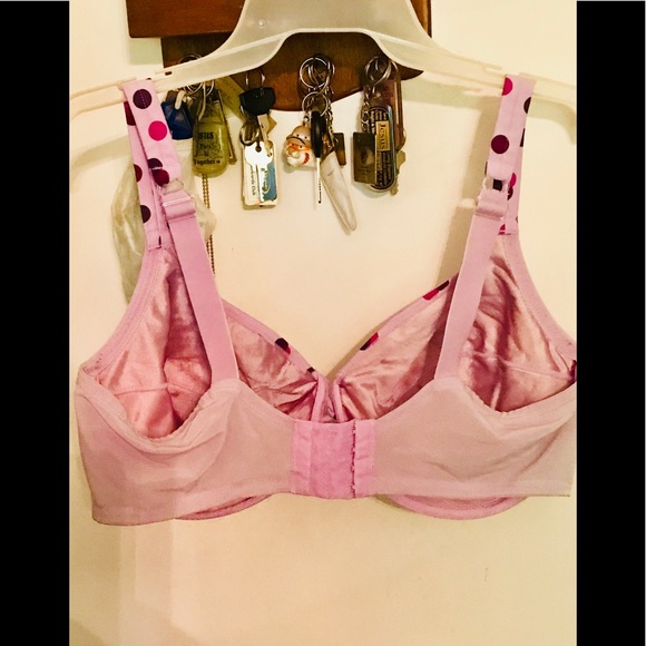 Playtex Fun & Funky Lilac Polka Dotted Bra - Picture 2 of 4